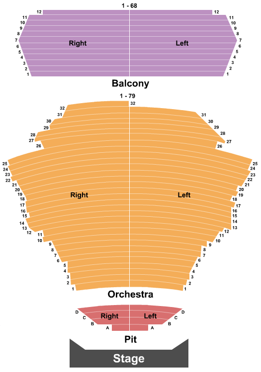San Jose Center For The Performing Arts Mrs. Doutfire Seating Chart